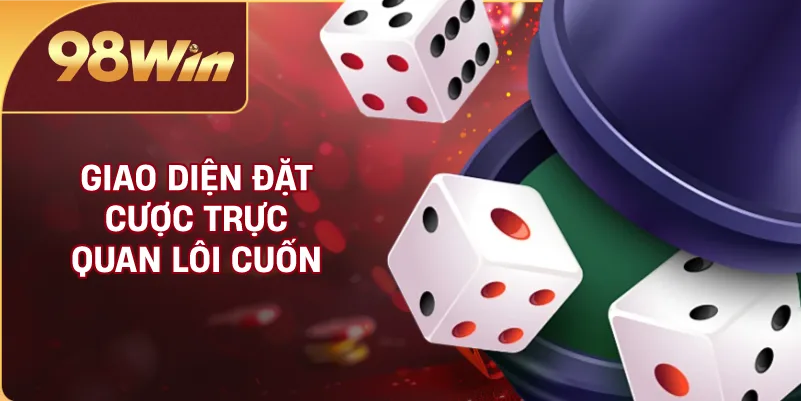 Giao diện đặt cược trực quan lôi cuốn