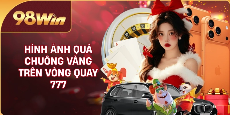 Hình ảnh quả chuông vàng trên vòng quay 777